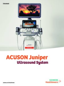 Siemens Acuson Juniper Ultrasound Datasheet Sono Solutions