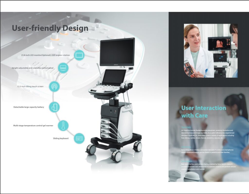 Sonoscape Cupid P Elite Intermediate Class Ultrasound System Sono