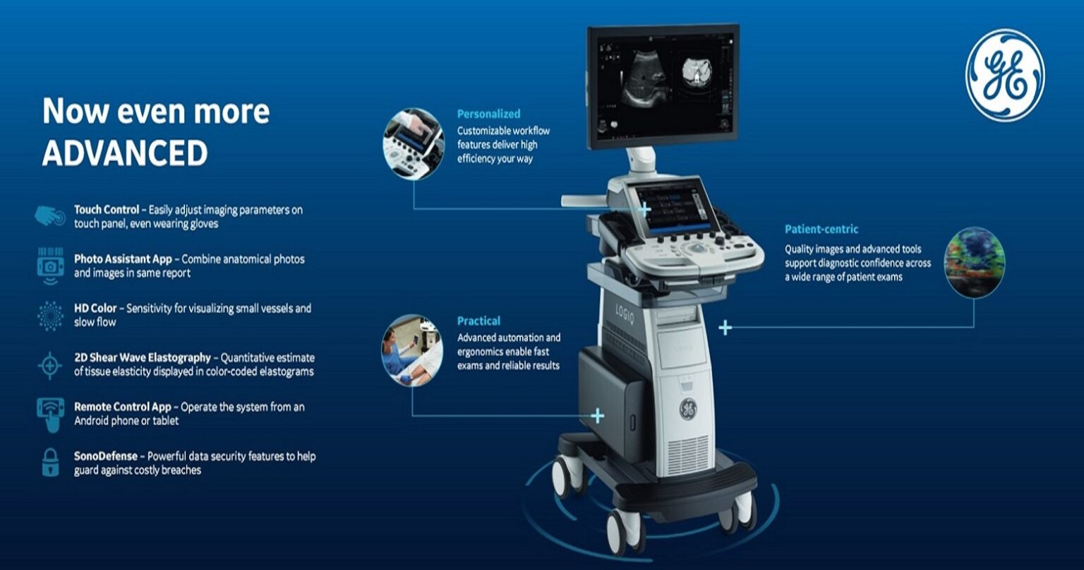 GE Logiq P9 Budget Console Ultrasound System Sono Solutions